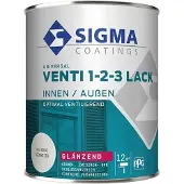 Sigma Schakelverf 1-2-3 Lack 375 ml Ral 9010