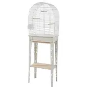 Zolux vogelkooi patio met standaard wit