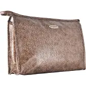 Gerard Brinard toilettas luxe tas bruin - voelbare print