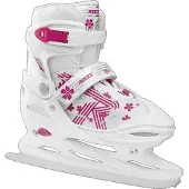 Roces Ijshockeyschaats Jokey Ice 3.0 Wit Roze-Schoenmaat 26 - 29