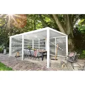 Suns Maranza Shutter 540 cm Wit voorkant links