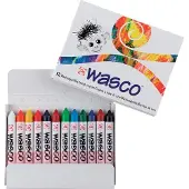 Talens Wasco set 12 kleuren krijtjes waskrijt waspastels