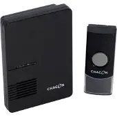 Enzo Chacon Draadloze deurbel 80m zwart - 8415060