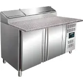 Saro Pizzawerkbank Saro, 8x1/3GN, 150(b)x114(h)x85(d), 230V
