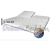 Bamboo Splittopper 140x190 Koudschuim HR55 Exclusive Anti Allergie Ca. 8cm dik