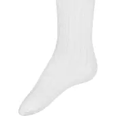 Ewers Ribpanty voor kinderen 50 DEN Wit- 98/104