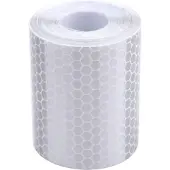 ABC-led Reflecterende tape - WIT - 3 meter rol - 5cm breed