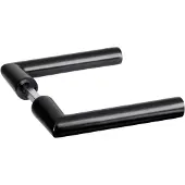 Impresso - London -deurbeslag set ( 2 x deurkruk exclusief rozet ) - aluminium - mat zwart
