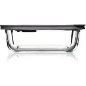 ClickClack Vershoudbox Cook+ Rechthoekig - 0.4 Liter - Grijs