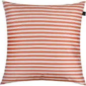 Himla Palma stripe kussen - flame - 50 x 50 cm