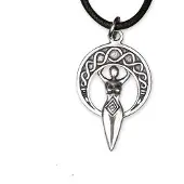EtNox Zilveren hanger godin Hera, Goddess hanger (K5601)