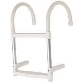 Lalizas Aluminium Ladder Wit,Zilver 2 Steps