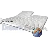 Bamboo Splittopper 180x200 Koudschuim HR55 Exclusive Anti Allergie Ca. 8cm dik