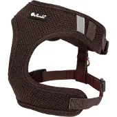 Petlando Hondenharnas Mesh Vest Mokka - Hondentuig - S 26-32/37-49 Cm