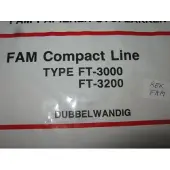 FAM Compact Line stofzuigerzakken 10 stuks 3000-3200