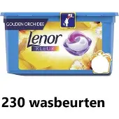 Lenor pods - Gouden Orchidee - Jaarbox 230 capsules