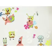 RoomMates muurstickers Spongebob 2,89 27,1 cm vinyl 42 stuks