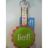Lief! lifestyle sleutelhanger groen