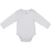 Jollein Mini dots Romper lange mouw soft grey 62/68