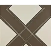 Dutch Wallcoverings Vliesbehang maritiem ruit - beige/creme