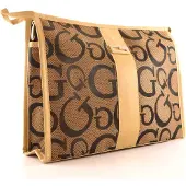Gerard Brinard toilettas jacquard tas bruin - 1 rits