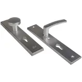 Ami Veiligheidsbeslag 251/50 Kn.169/50 Buiten en Binnen Profielcilinder 72, Deurkruk 332 F1 Deurdikte 38/42 M - 804021