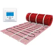 E-Heat Vloerverwarmingsmat Set Comfort 2 m² / 300 Watt Set met MIC² Basic-thermostaat | Wit