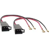 ACV Speaker Adapter Kabel(2x) Div.modellen Opel-Renault-Seat-VW-Citroën-Nissan-Mercedes-Dacia-Skoda-Seat