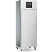 Ecofrost Koelkast - 429L - RVS - -2°C/+8°C - Geforceerd - Wielen - 680x710x2010mm - Horeca Koelkast