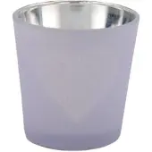 Ptmd Waxinelichthouder paars, met hart, 8 cm, , 1 stuks