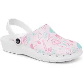 Suecos Medische Klomp Oden Fusion Print Medical Pink-Schoenmaat 36