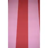 Dutch Wallcoverings Vliesbehang - Kinderbehang - Streep - Roze/Rood