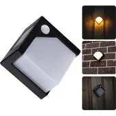 Led's Light Led | Outdoor | Solar | Muurlamp | Pretoria | 1W | 50lm | 2700K | IP44 | Sensor | Zwart