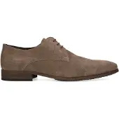 Manfield Taupe suède veterschoenen | Maat 43