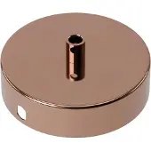 Calex Plafondkap | Calex (Rond, 1 lamp, Glanzend koper)