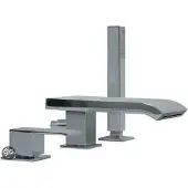 Tres Cuadro 3-gats badkraan badrandmontage 10616102