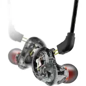 Stagg High-Resolution Sound-Isolating In-Ear Monitors Black