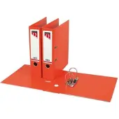 Quantore Ordner A4 80mm PP oranje - 4 stuks