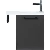 Guido Gusto Fonteinmeubel Finn 40cm mat grijs
