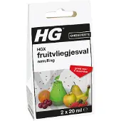 Hg 6x X Fruitvliegjesval Navulling 40 Ml