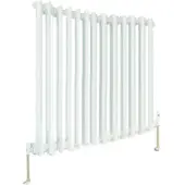 Eastbrook Rivassa 2 koloms radiator 145x60cm staal 2014W wit glans