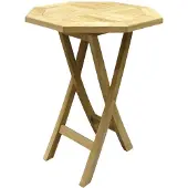 AVH-Collectie Klaptafel 60 cm achtkantig teak