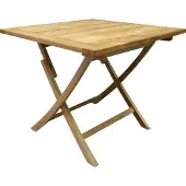AVH-Collectie Klaptafel 90 cm vierkant teak