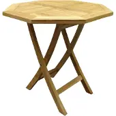 AVH-Collectie Klaptafel 80 cm vierkant teak