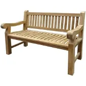 AVH-Collectie Elephant tuinbank 150x61xH91 cm teak zware uitvoering