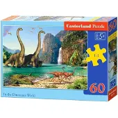 Castorland In the Dinosaurus World - 60 stukjes