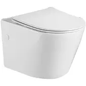 Sapho Paco randloos toilet met dunne softclose zitting