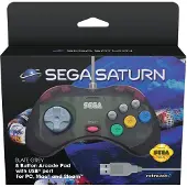 Retro-Bit SEGA Saturn - USB Controller - Bedrade Gamepad - 3 Meter