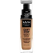 Nyx Facial make-up Foundation Can't Stop Won't Stop Foundation 19 Camel