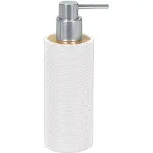 Kleine wolke Kyoto zeepdispenser 19x6,5 cm, wit